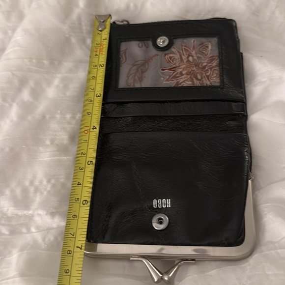 Hobo black leather wallet, new. - Picture 9 of 10